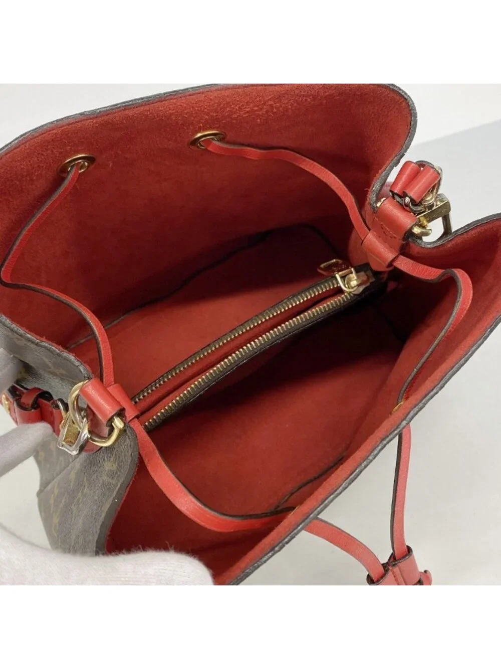 Louis Vuitton Shoulder Bag Monogram Neo Noe Coquelicot